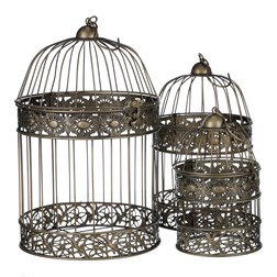 Klec kovová, sada 3ks.