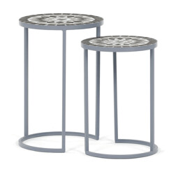 Stojan na kvety 35x35x52cm, keramika, šedá, US1501