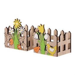 Velikonoční dekorace, obal na aranžování.