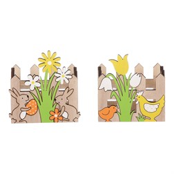 Velikonoční dekorace, obal na aranžování.